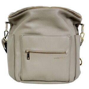 Fawn Design The Original Diaper‎ Bag Backpack Taupe Grey